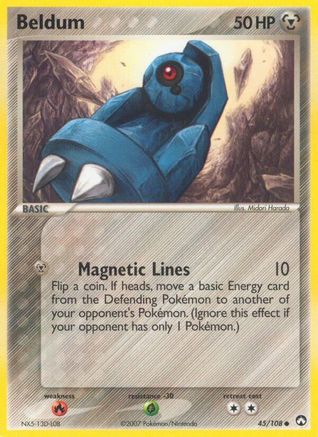 Beldum - Reverse Holofoil Power Keepers - Common