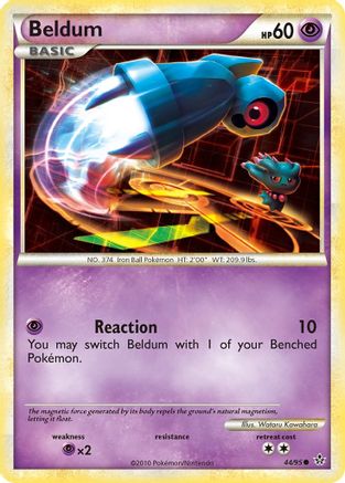 Beldum - Reverse Holofoil Unleashed - Common