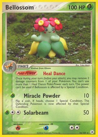 Bellossom 016 - Reverse Holofoil Hidden Legends - Rare