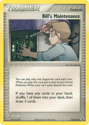 Bill's Maintenance FireRed & LeafGreen - Uncommon