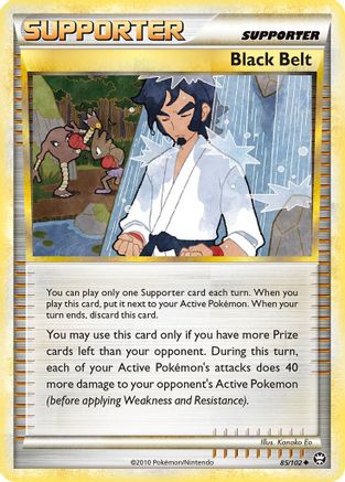 Black Belt - Reverse Holofoil Triumphant - Uncommon