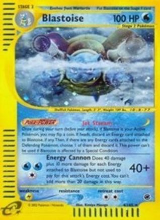 Blastoise (4) - Reverse Holofoil Expedition - Holo Rare