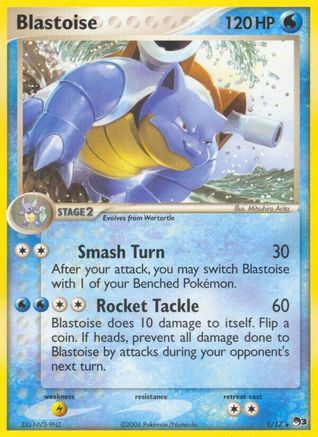 Blastoise - Holofoil POP Series 3 - Rare