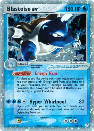 Blastoise ex - Holofoil FireRed & LeafGreen - Ultra Rare