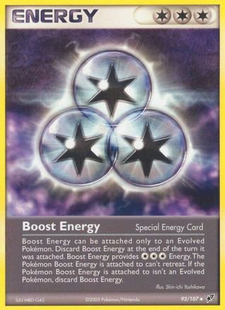 Boost Energy - Reverse Holofoil Deoxys - Uncommon