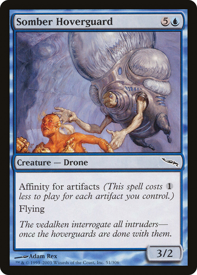 Somber Hoverguard (MRD-051) - Mirrodin