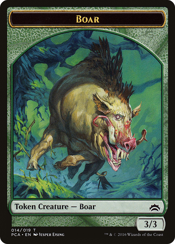Boar (TPCA-014) - Planechase Anthology Tokens