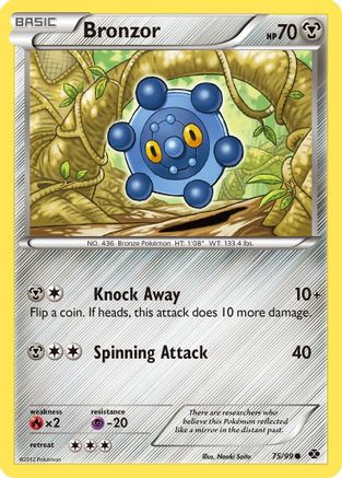 Bronzor - Reverse Holofoil Next Destinies - Common
