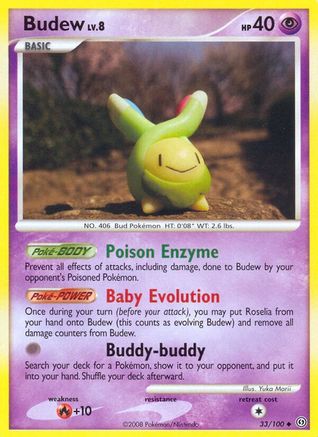 Budew 033 Stormfront - Uncommon