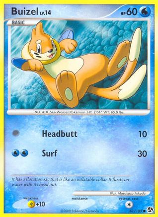 Buizel 061 Great Encounters - Common