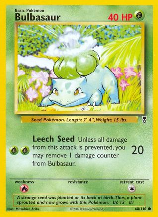 Bulbasaur/110 Legendary Collection - Common