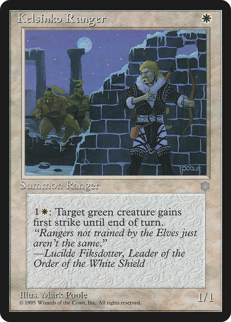 Kelsinko Ranger (ICE-) - Ice Age