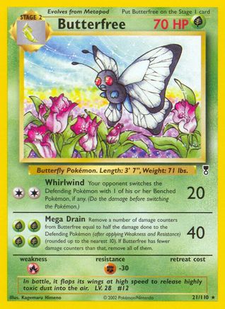 Butterfree Legendary Collection - Rare
