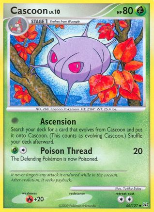 Cascoon - Reverse Holofoil Platinum - Uncommon