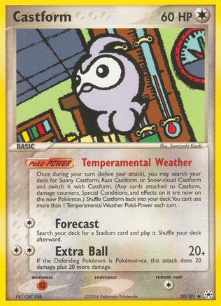 Castform Hidden Legends - Uncommon