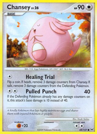 Chansey - Reverse Holofoil Platinum - Common