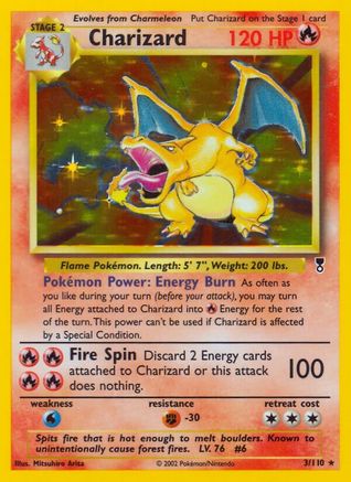 Charizard - Holofoil Legendary Collection - Holo Rare