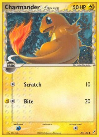 Charmander (Delta Species) 049 Crystal Guardians - Common