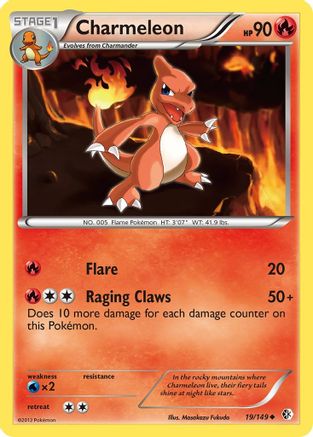 Charmeleon/149 Boundaries Crossed - Uncommon