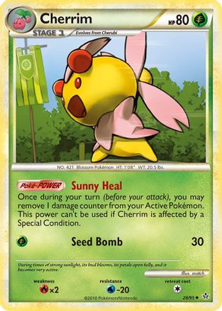 Cherrim 028 Unleashed - Uncommon