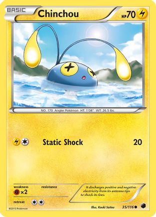 Chinchou Plasma Freeze - Common