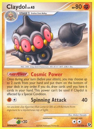 Claydol - Reverse Holofoil Great Encounters - Rare
