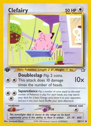 Clefairy 030 - 1st Edition Neo Genesis - Uncommon