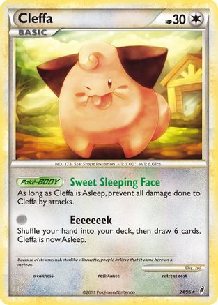 Cleffa - Reverse Holofoil Call of Legends - Rare