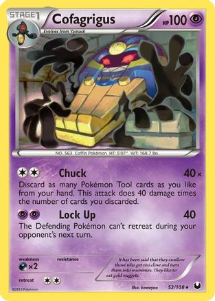 Cofagrigus Dark Explorers - Rare