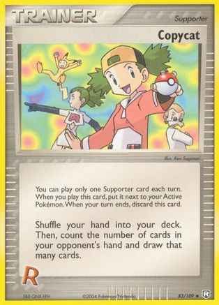 Copycat 083 - Reverse Holofoil Team Rocket Returns - Uncommon