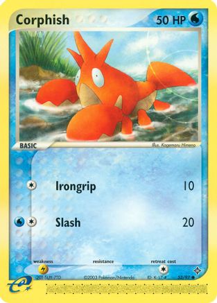 Corphish - 53/97/97 Dragon - Common