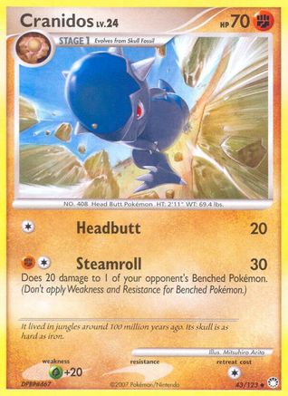 Cranidos Mysterious Treasures - Uncommon