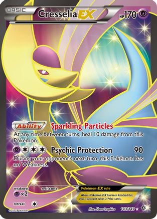 Cresselia EX (143 Full Art) - Holofoil Boundaries Crossed - Ultra Rare