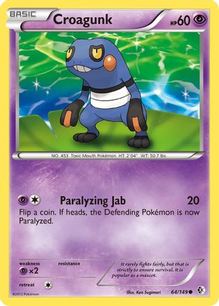 Croagunk (64) Boundaries Crossed - Common