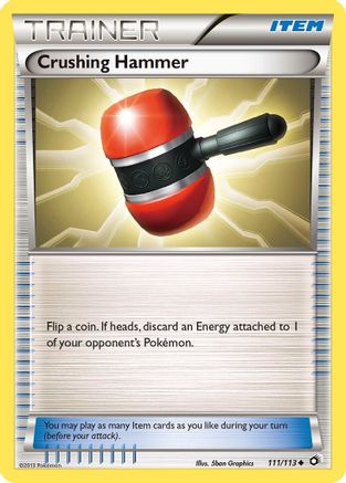 Crushing Hammer 111 - Reverse Holofoil Legendary Treasures - Uncommon