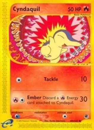 Cyndaquil (105) (105) 105 Expedition - Common