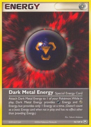 Dark Metal Energy 094 Team Rocket Returns - Uncommon