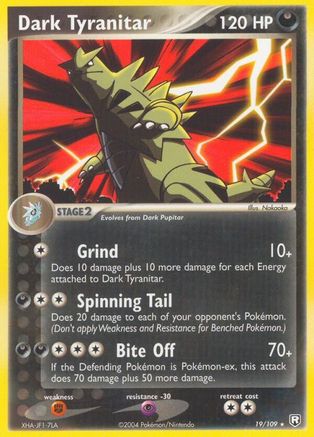 Dark Tyranitar 019/109 Team Rocket Returns - Rare