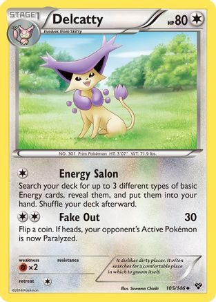 Delcatty XY Base Set - Uncommon