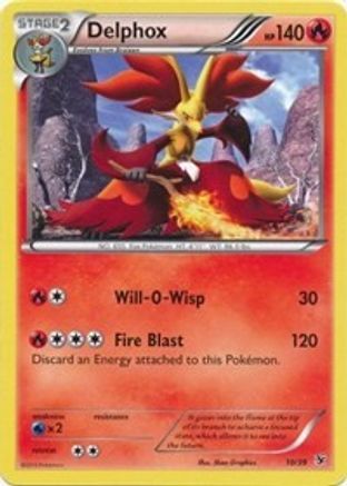 Delphox Kalos Starter Set - Common