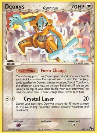 Deoxys (Delta Species) 002 - Holofoil POP Series 4 - Rare