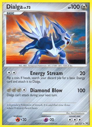 Dialga (23) Platinum - Rare