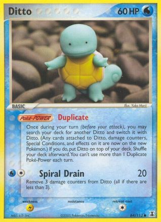 Ditto (Squirtle) 064/113 Delta Species - Common