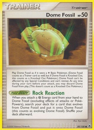 Dome Fossil Majestic Dawn - Common