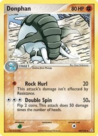 Donphan - Reverse Holofoil Holon Phantoms - Uncommon