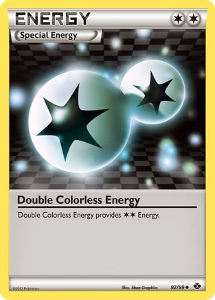 Double Colorless Energy 092 - Reverse Holofoil Next Destinies - Uncommon