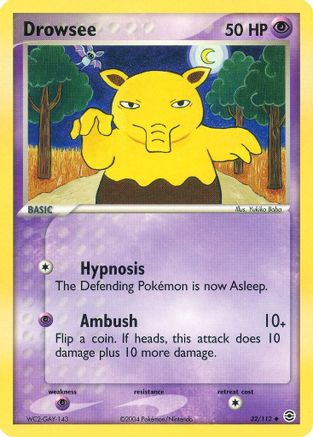 Drowsee FireRed & LeafGreen - Uncommon
