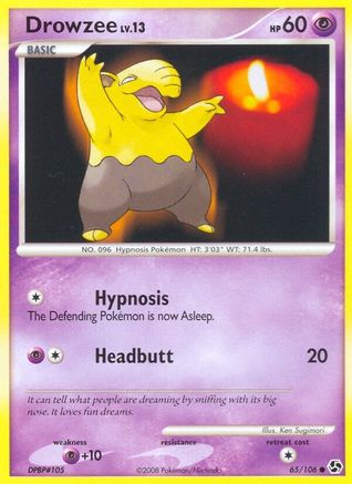 Drowzee Great Encounters - Common