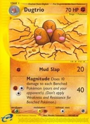 Dugtrio (44) Expedition - Rare