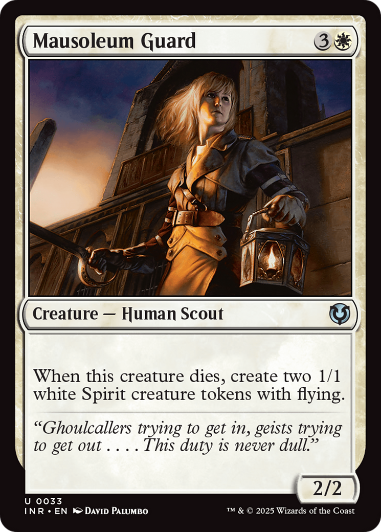 Mausoleum Guard (INR-033) - Innistrad Remastered Foil